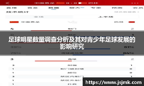 足球明星数量调查分析及其对青少年足球发展的影响研究
